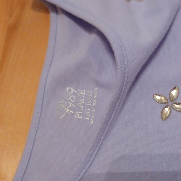 Children 's Place Blue sparkle ✨️ dress size 10 - Picture 5 of 6